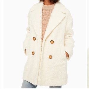Kate spade teddy coat
